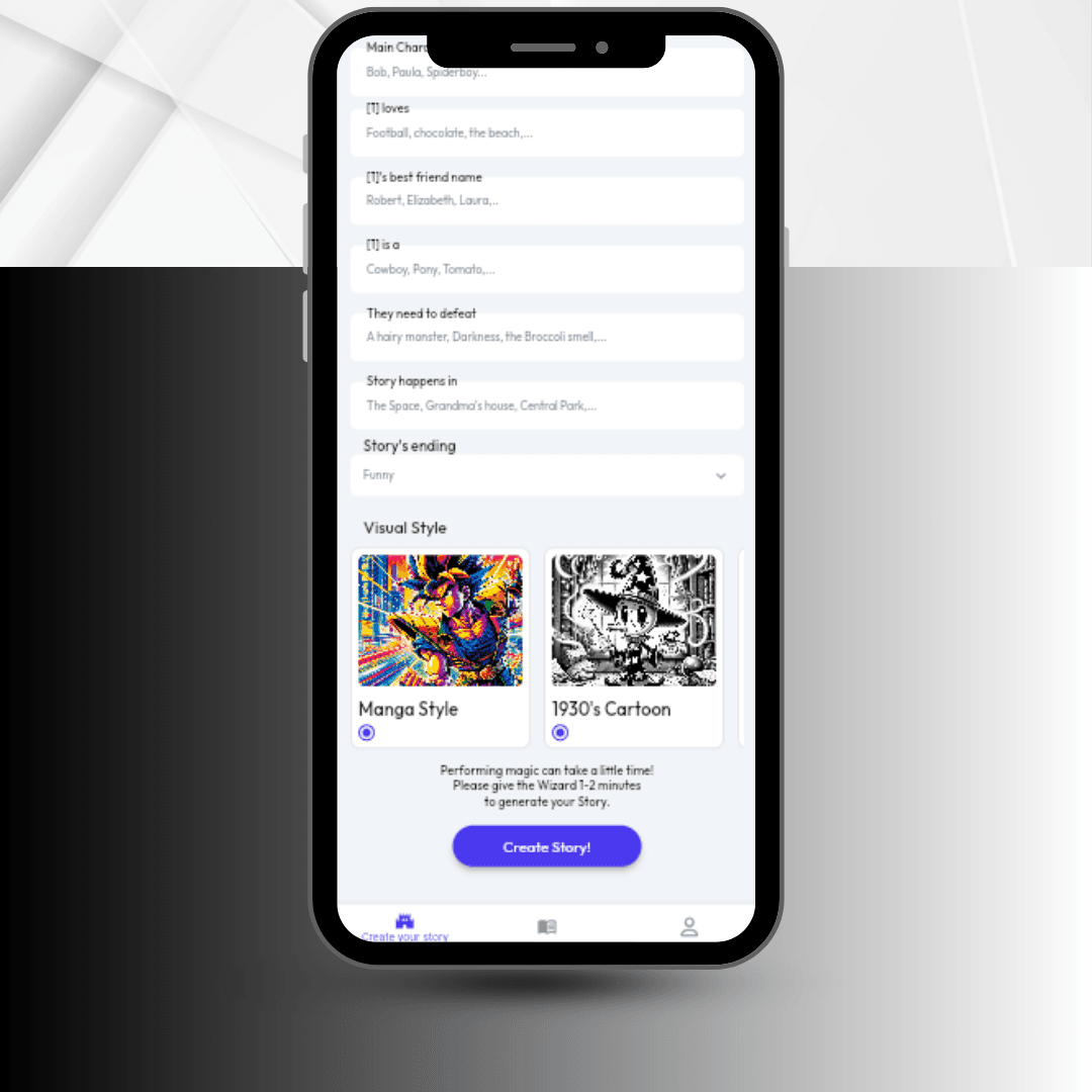 Wizard — AI Story App